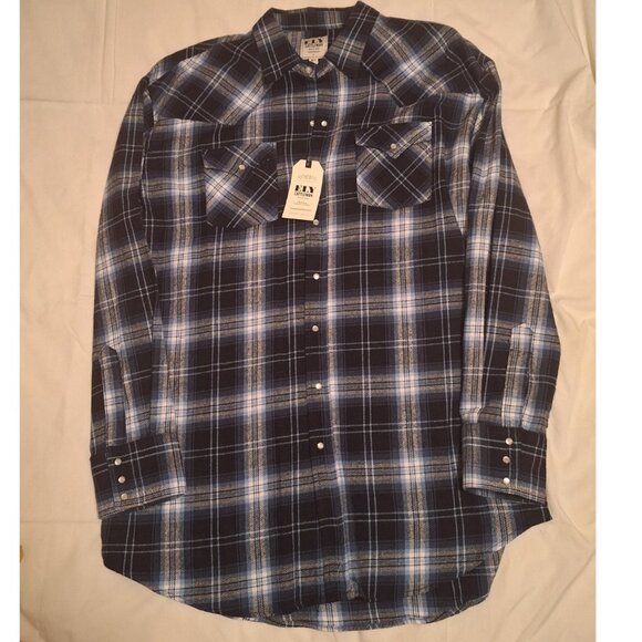 Ely Cattleman Other - New Men’s ELY Cattleman Multiple Color Flannel Long Sleeve Pearl Snap XLT